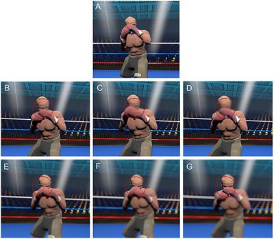 Virtual reality boxing: Gaze-contingent manipulation of stimulus properties using blur